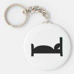 icono el dormir de la cama llaveros