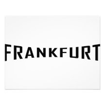 icono negro de Francfort Anuncio