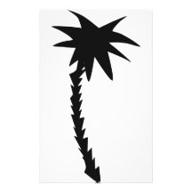 icono negro de la palma papelería personalizada