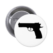 icono negro de la pistola pins