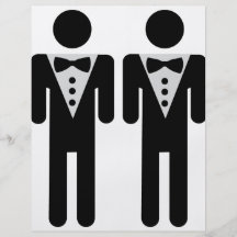 icono nupcial homosexual de los pares tarjetas publicitarias