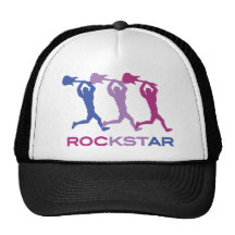 icono rockstar de la diversión gorros  