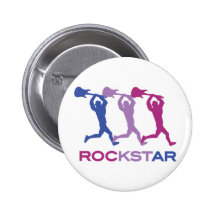 icono rockstar de la diversión pin