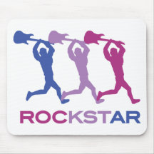 icono rockstar de la diversión tapete de ratón