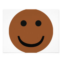 Icono sonriente afroamericano invitación