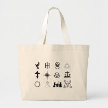 Iconos cristianos bolsa de mano