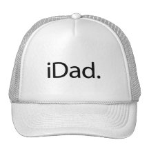 iDad. Logotipo (papá de i) Gorras De Camionero