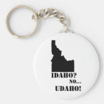 Idaho ningún mapa de Udaho Llaveros