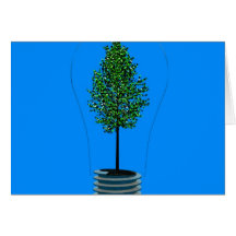 Idea del árbol tarjetón
