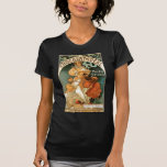 Ideal de Alfonso (Alfonso) Mucha Chocolat Camiseta