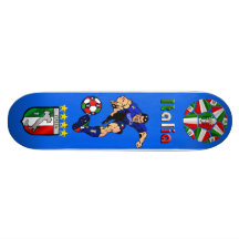 Ideas italianas del regalo del fútbol del fútbol d patineta personalizada