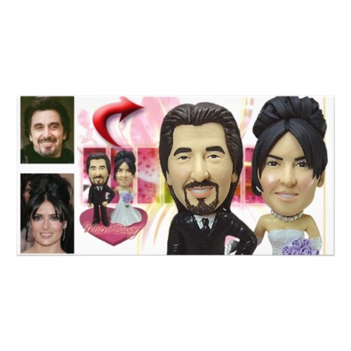 Ideas personalizadas de los regalos de boda plantilla para tarjeta de foto