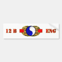 Identificación del INGENIERO 12B 29no Pegatina De Parachoque