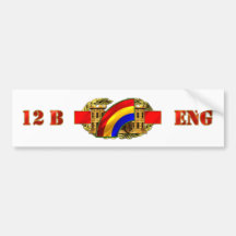 Identificación del INGENIERO 12B 42.o Etiqueta De Parachoque