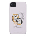 Identificación moderna de la casamata de los búhos iPhone 4 fundas