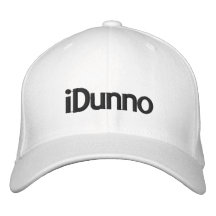 iDunno Gorra De Béisbol
