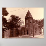 Iglesia baptista histórica de Magness Poster