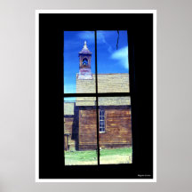 Iglesia - Bodie, California Poster
