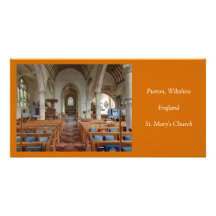 Iglesia de Purton St Mary Tarjeta Personal