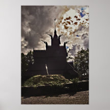 Iglesia del bastón poster