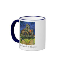 Iglesia en Auvers, Tazas De Café
