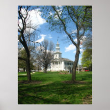 Iglesia histórica de Tallmadge Posters