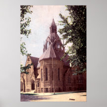 Iglesia metodista de Anderson, Indiana Posters