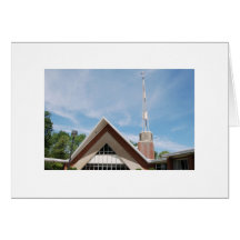 iglesia tarjeta