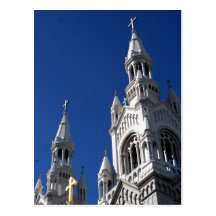 iglesia tarjeta postal