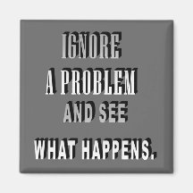 Ignore un imán del problema