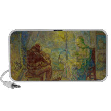 Igualación - el reloj de Vincent van Gogh Laptop Altavoz