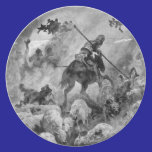 III Centenario-Don Quijote de José Jiménez Aranda platos