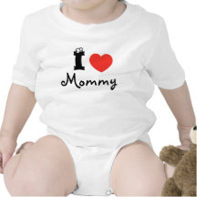 Ik houd van mama romper tshirt
