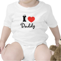 Ik houd van papa romper t shirt