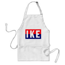 Ike 1953 para el presidente delantales