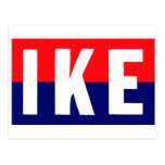 Ike 1953 para el presidente tarjetas postales