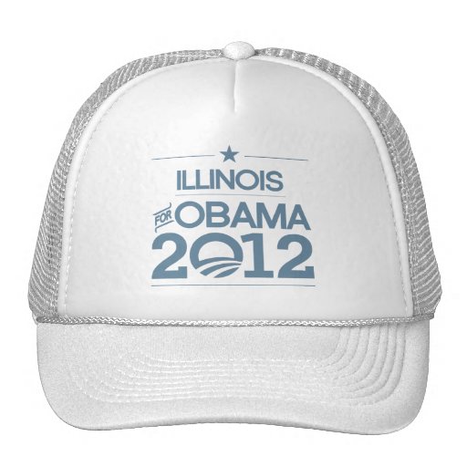 ILLINOIS PARA OBAMA 2012.png Gorro De Camionero