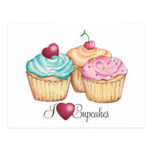 ILoveCupcakes Postales