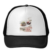ILoveFineWine que chispea Gorras