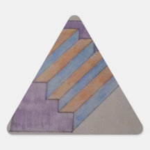 ilusión calcomania triangulo personalizadas