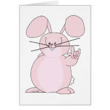 ILYRabbitgreetingcard Felicitacion