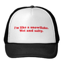 IM COMO UN COPO DE NIEVE - MOJADO Y SALADO GORRO