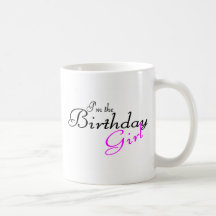 Im el chica del cumpleaños tazas