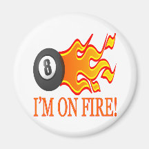 Im en el fuego imanes para frigoríficos