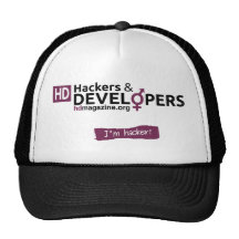 I'm Hacker! (logo color) Gorros