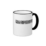 Im un humor ateo divertido del creationist taza