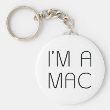 im un mac llavero