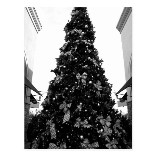 imagen blanco y negro del 225 rbol de navidad postal zazzle imagen blanco y negro del 225 rbol de navidad postal zazzle