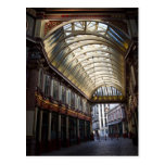Imagen de la sepia del mercado Londres de Leadenha Postales