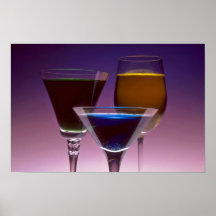 Imagen de las bebidas del cóctel impresiones
